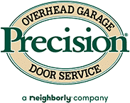 Precision Garage Doors | Fresno Logo