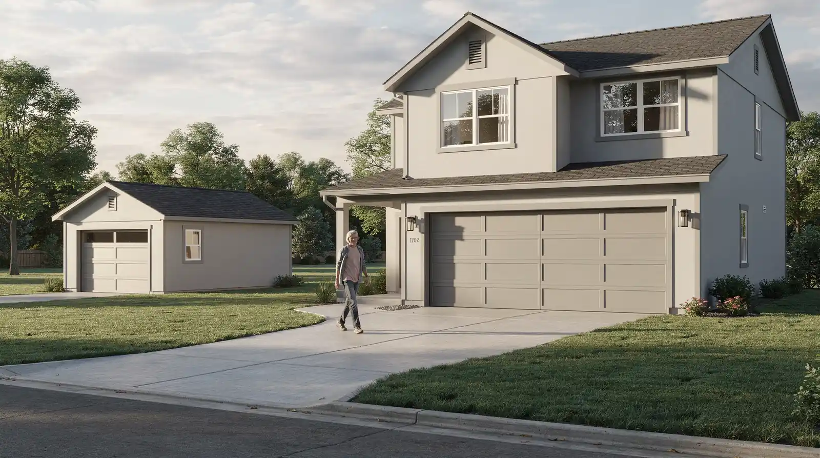 The type of coverage that applies to a garage claim depends on whether the structure