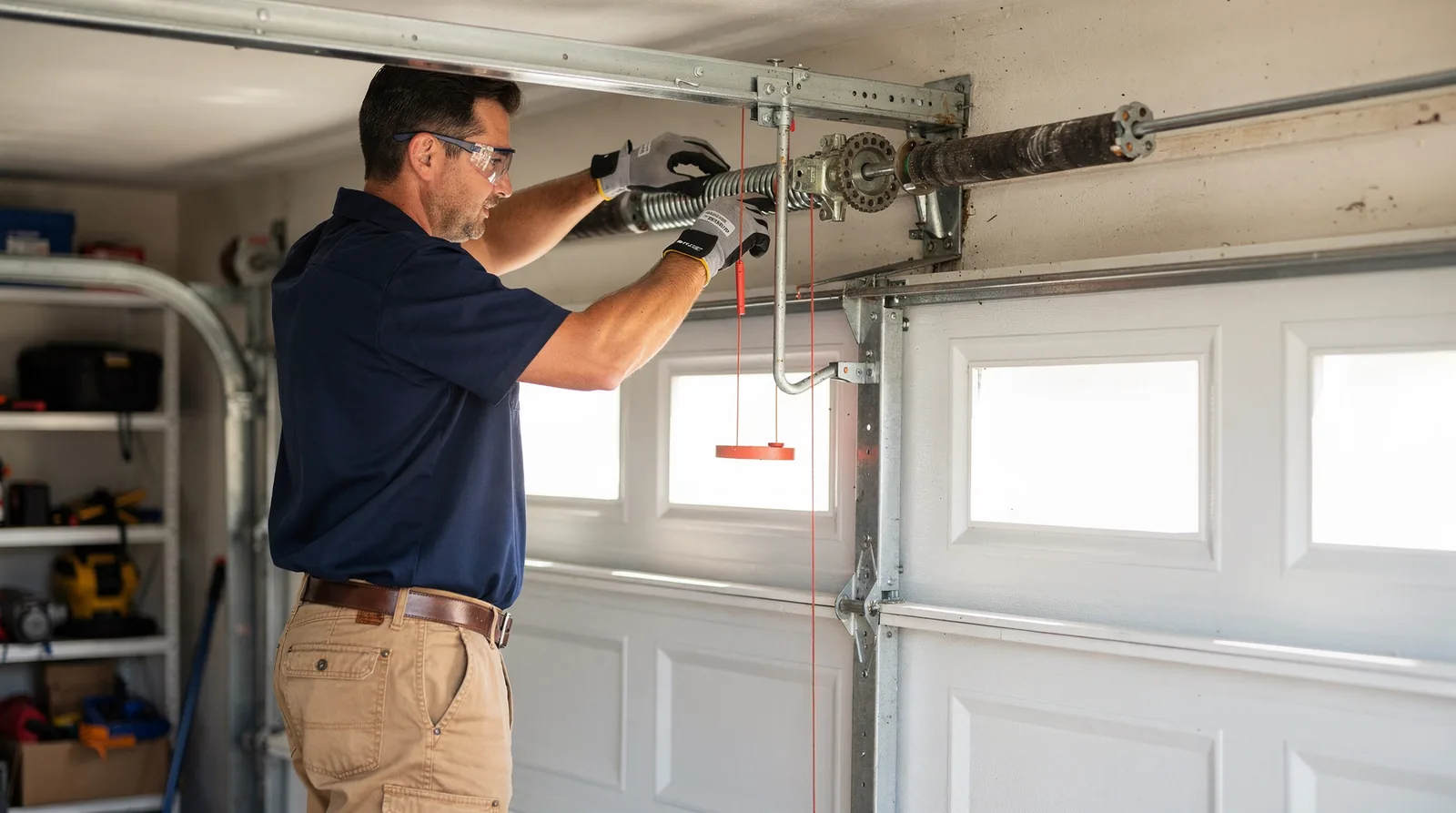 Precision Door of Fresno technicians diagnose the problem, explain the fix in writing, and complete